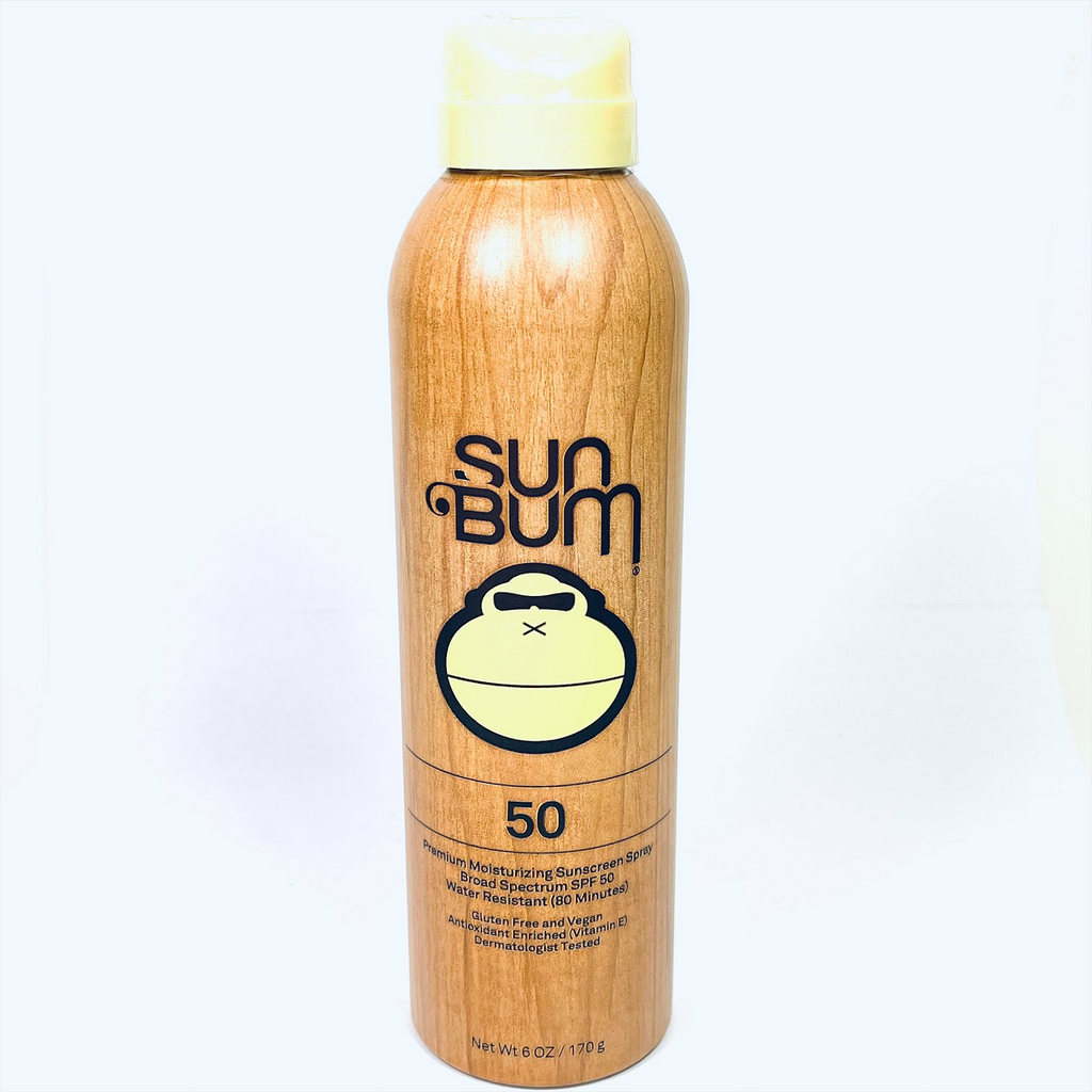 Sun Bum Original Sun Care SPF 50 Sunscreen Spray  6 oz