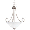 Savoy House 167-3-SN 3 Light 22 inch Satin Nickel Pendant Ceiling Light