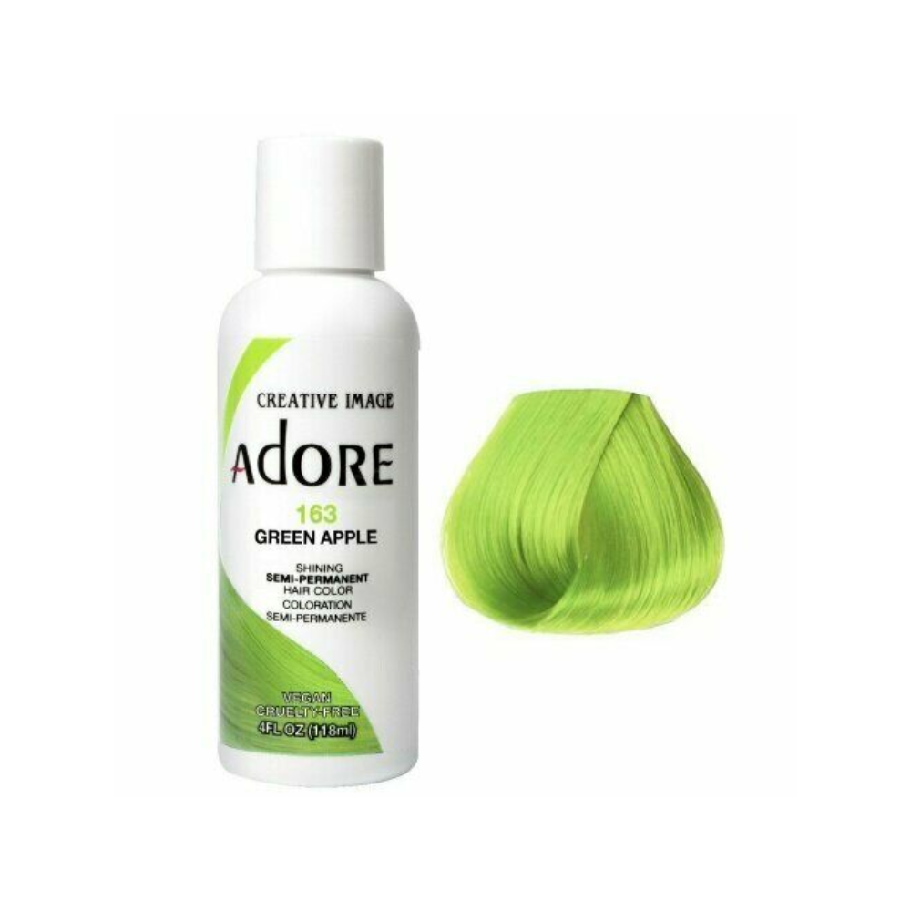 Adore Semi-Permanent Haircolor  #163 Green Apple 4 oz