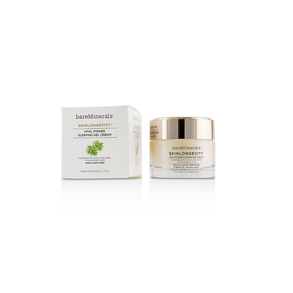 BareMinerals Skinlongevity Vital Power Sleeping Gel Cream, 1.7-oz.