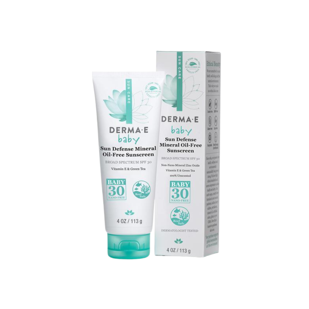 Derma E Baby Natural Mineral Sunscreen SPF 30 4 oz