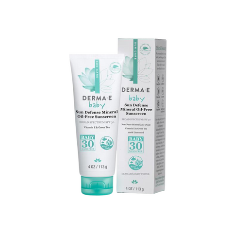 Derma E Baby Natural Mineral Sunscreen SPF 30 4 oz