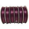 Holiday Time Walmart Ribbon Burgundy 18 feet Craft Ribbon 3/16" wide 100% Polyester 6 Rolls