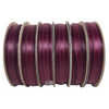 Holiday Time Walmart Ribbon Burgundy 30 Feet Craft Ribbon 1/4" Wide 100% Polyester 6 Rolls