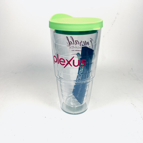 Plexus Emerald Extravaganza DrinkWare hot and cold drinks