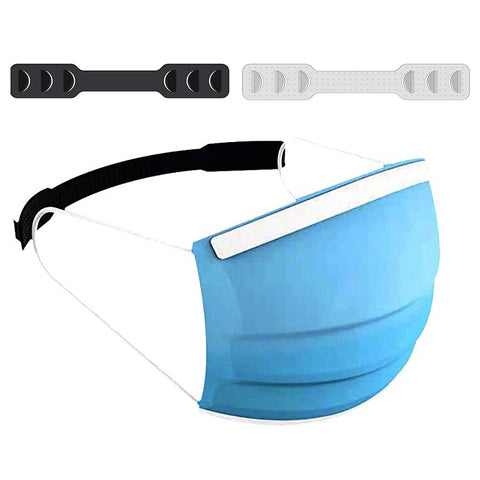 Anti-Ear Holder Respirator Adjustable Comfortable Soft Silicone Non-Slip Ear Hook - 5 Pcs