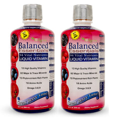 Balanced Essentials Liquid Nutritional Supplement Very Berry 32 oz 2 Pack