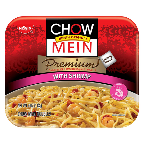 Nissin Chow Mein Shrimp 4 Oz 8 Ct