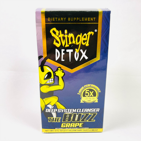 Stinger Detox The Buzz 5X  Grapde 8 fl oz