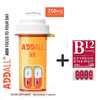 Addall XR 3 Pack (6 Capsules) - Ships in a Box + Free Pack of Vitamin B12 Pills (4 Capsules)