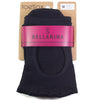 ToeSox Women's Bellarina Half Toe Grip Socks Black Size M