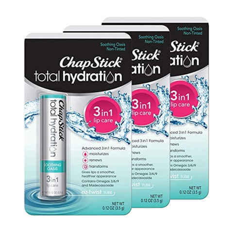 Chapstick Lip Care Soothing Oasis 0.12 Oz Pack of 3