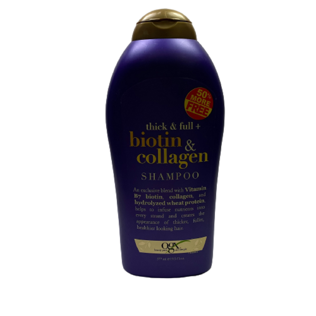 Ogx Biotin And Collagen Shampoo Bonus 19.5 oz
