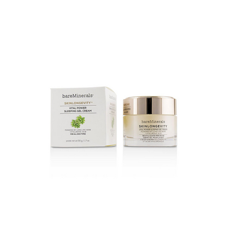 BareMinerals Skinlongevity Vital Power Sleeping Gel Cream, 1.7-oz.