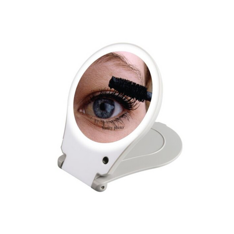 Floxite 10x Lighted Travel And Home Magnifying Mirror