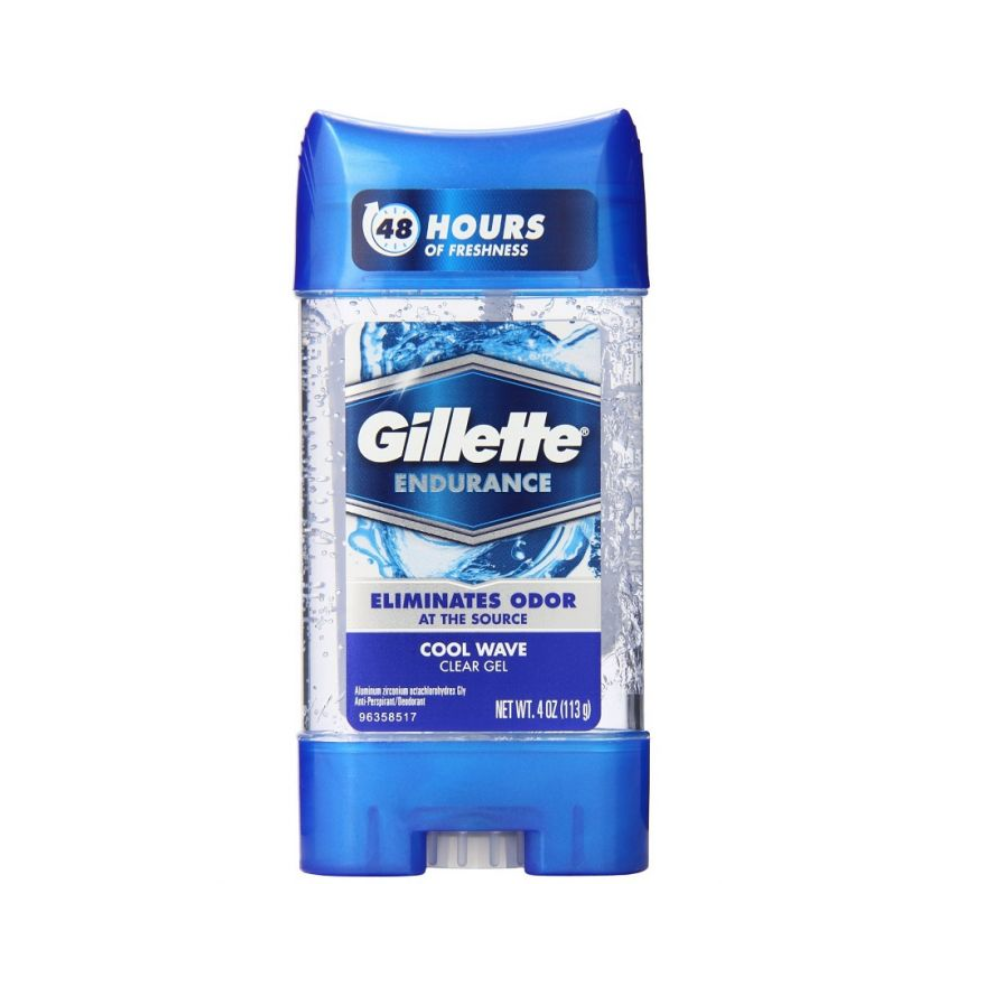 Gillette Clear Gel Cool Wave Antiperspirant and Deodorant 3.8oz/2pk