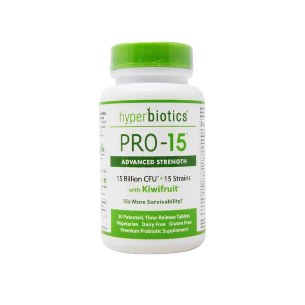 Hyperbiotics Pro 15 Advanced Strength with Kiwifruit 30