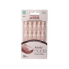 Kiss Salon Acrylic Nude French Nails 28 Count Breathtaking