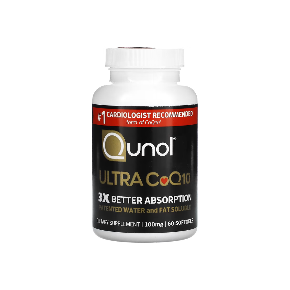 Qunol Ultra 100mg Ubiquinone CoQ10 60 Softgels