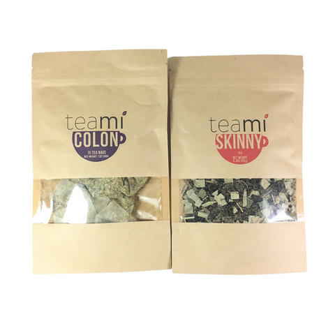 TEAMI Detox Tea Pack: Teami Kit with Skinny and Colon Cleanse Tea Bags