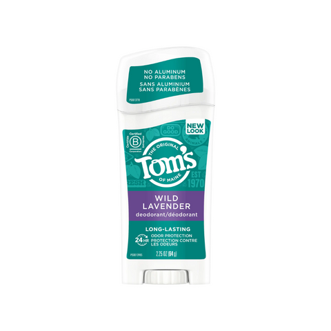 Tom's of Maine Deodorant Stick Long Lasting Unscented 2.25 OUNCE