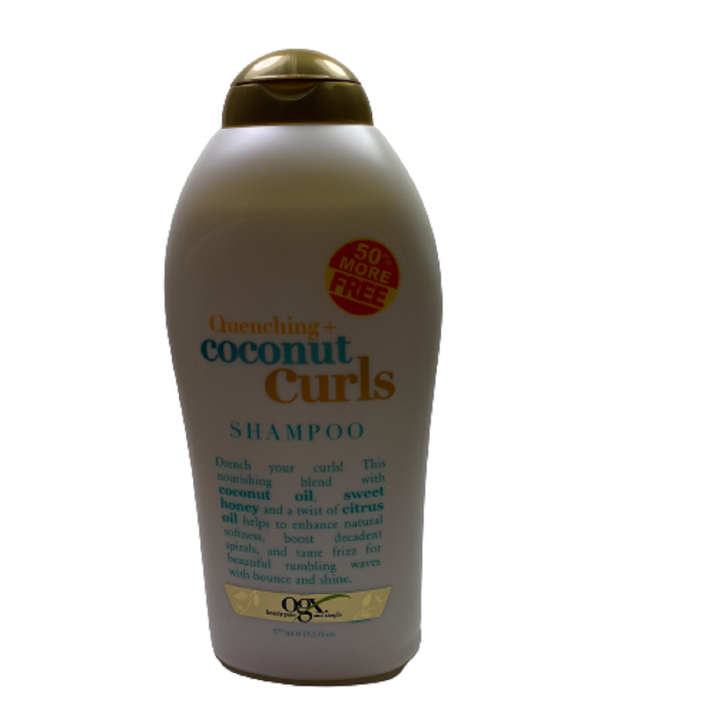 Ogx Shampoo Coconut Curls 19.5oz Bonus