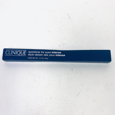 CLINIQUE/QUICKLINER INTENSE EYE LINER PENCIL 08-MIDNIGHT 0.01 OZ (.3 ML)