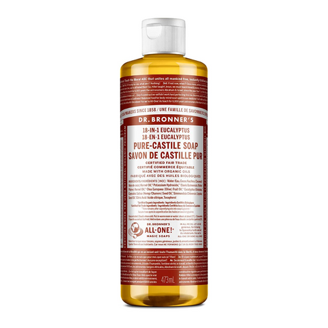 Dr. Bronners Eucalyptus Castile Soap 16 Oz