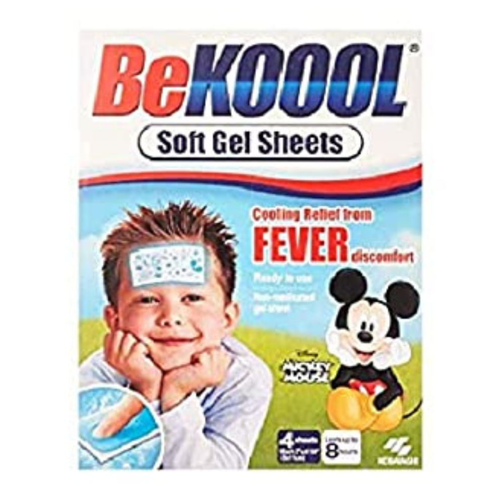 Bekoool Kids Soft Gel Sheets 4 Ct Pack of 3