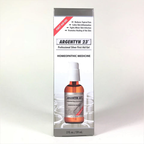 Argentyn 23 Professional Silver First Aid Gel Topical Healing Homeopathic Medicine 2 oz