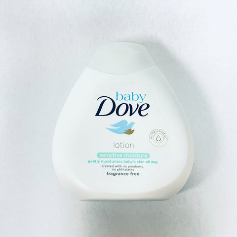 Dove Baby Sensitive Moisture Body Lotion 200ml Fragrance Free Pack of 4