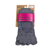 ToeSox Women's Bellarina Half Toe Grip Socks Sultry Size M