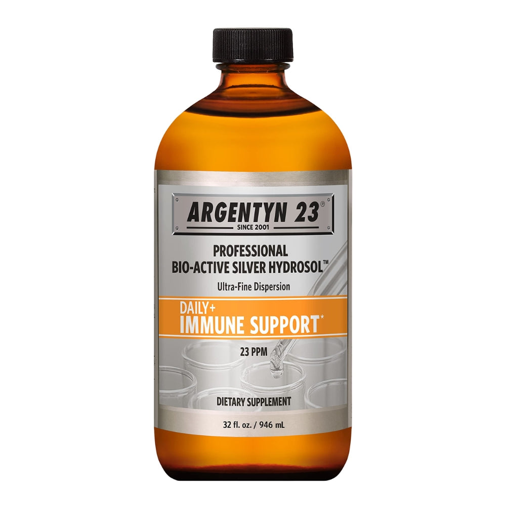 Argentyn 23 Bio-Active Silver Hydrosol  for Immune Support 32 oz  Twist Top