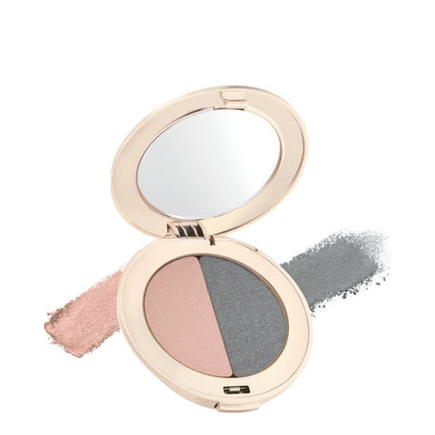 Jane Iredale Eye Shadow DUO - Hush/Smoky Grey - NEW!